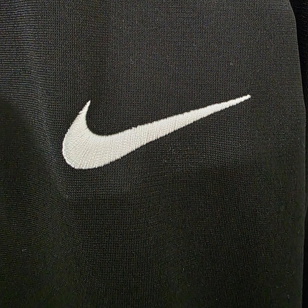Nike Men's Black and White Striped Full Zip Track Jacket Size XL - Picture 3 of 9